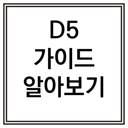 D5 가이드